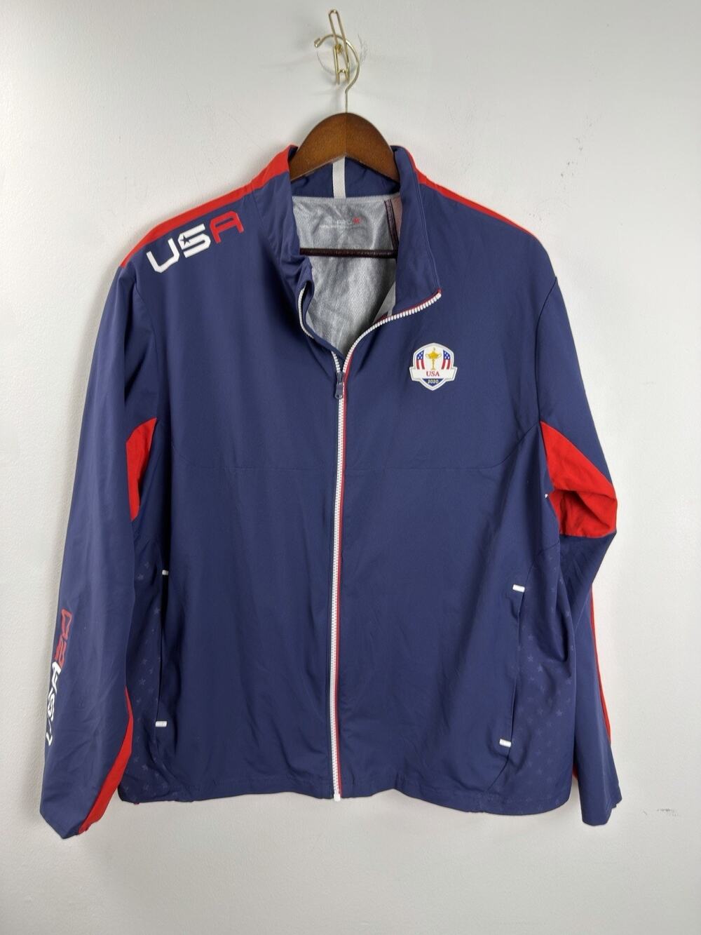 Polo Golf Ralph Lauren Windbreaker Jacket Men's XL Ryder Cup 2020 Performance